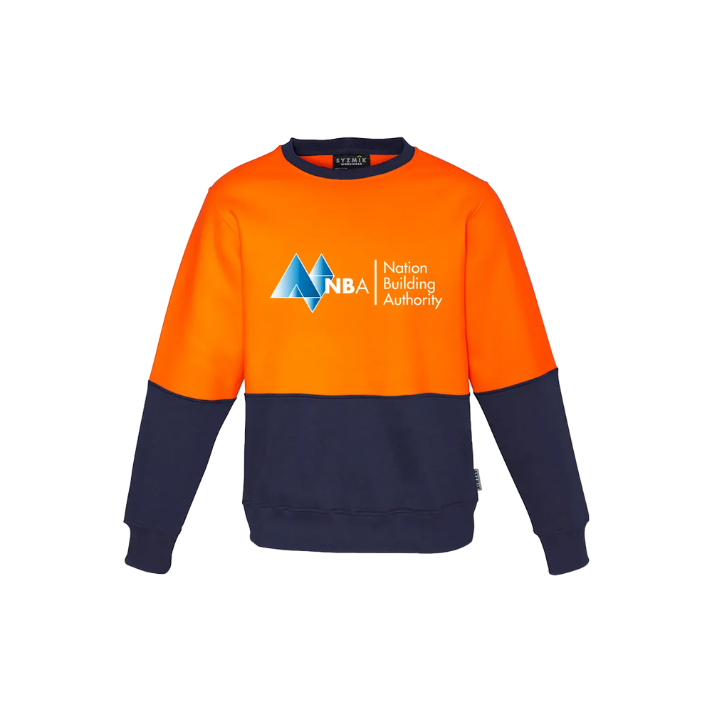 Orange front flat lay