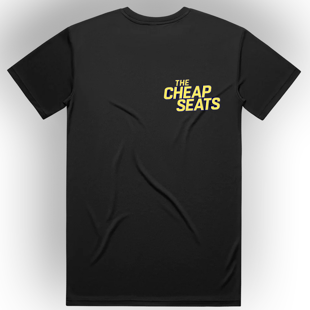 The Cheap Seats WORLD TOUR T-Shirt: Limited Edition!